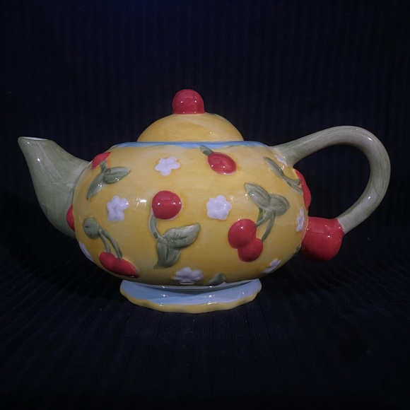 Vintage Oneida China Hand Painted Tea Pot - Picture 1 of 2